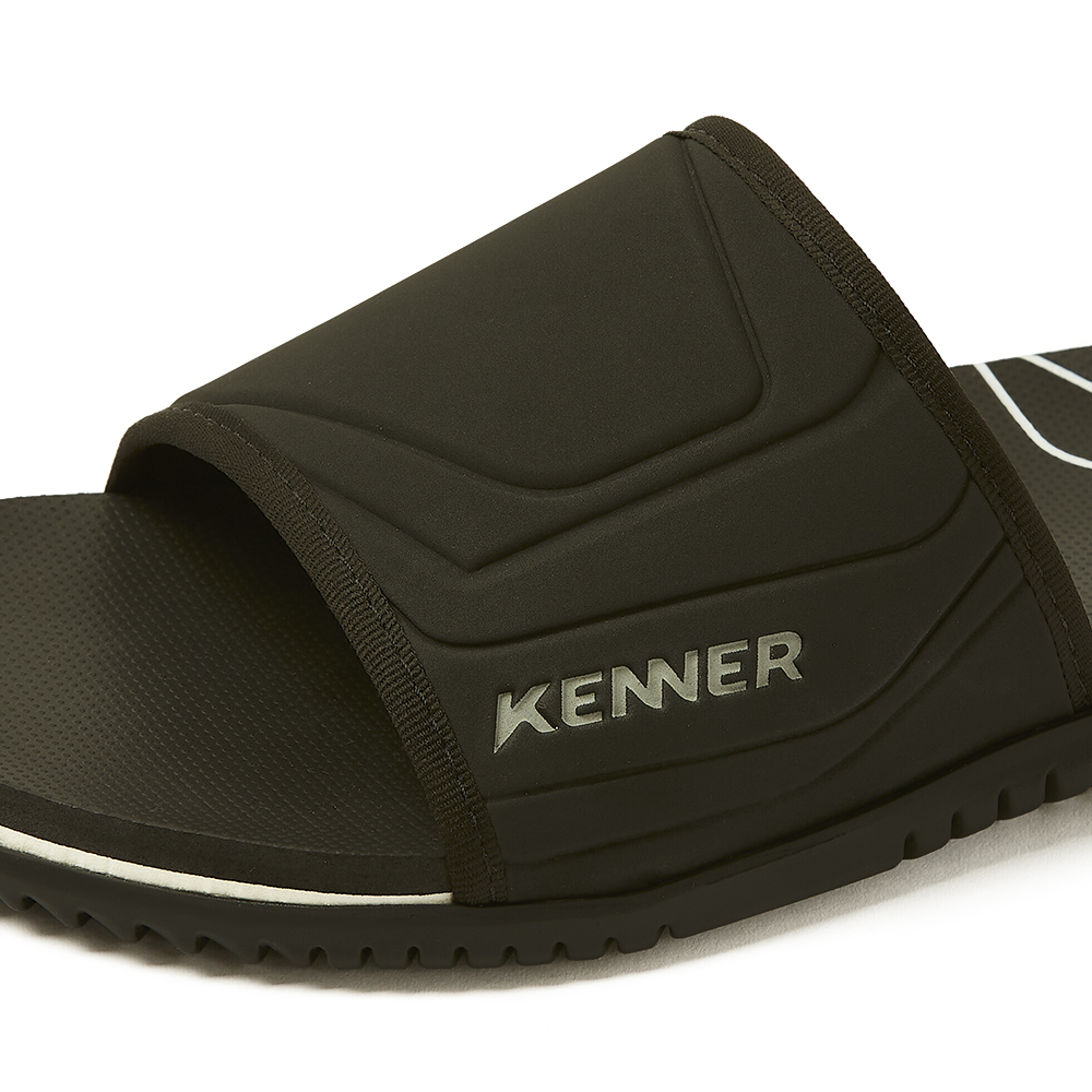 Slide go black sandal